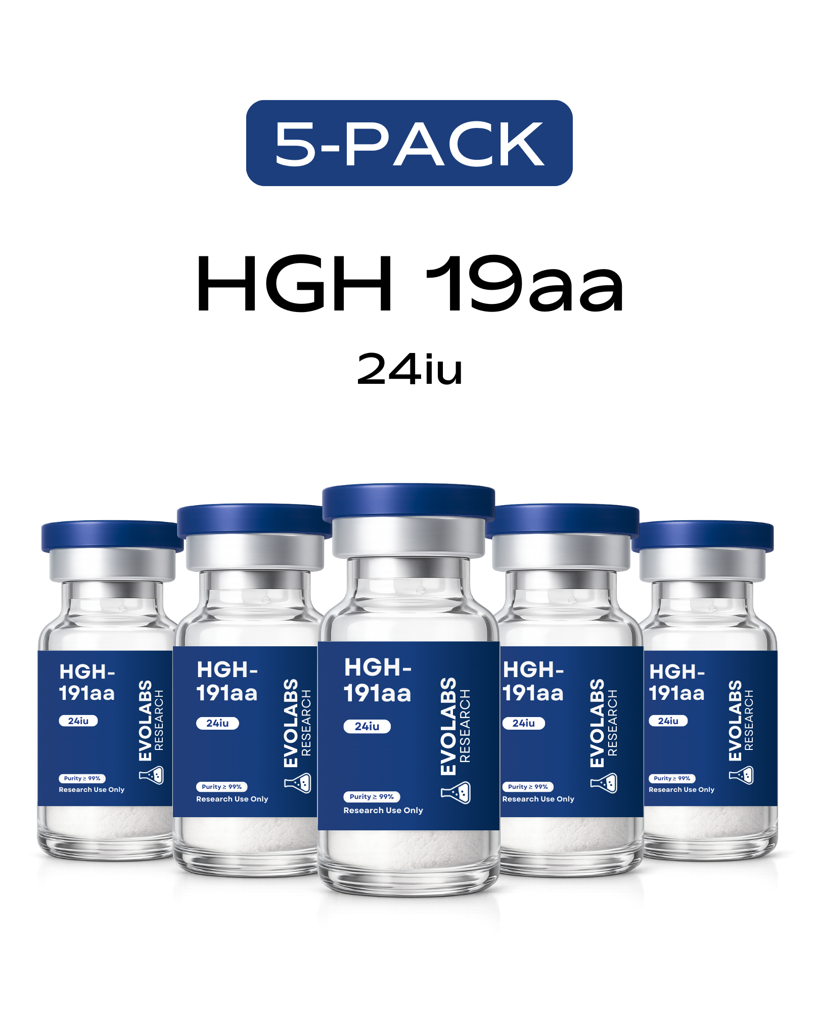 EVO HGH 5 Vial Set